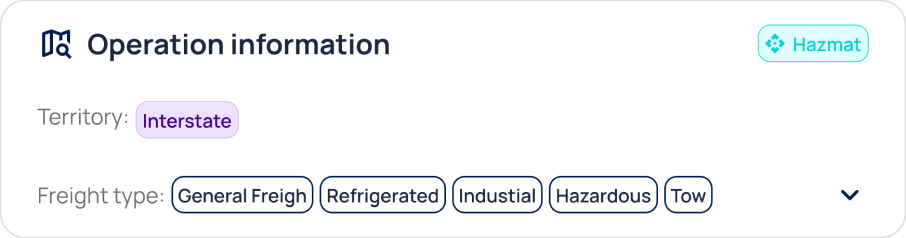 Operation Information